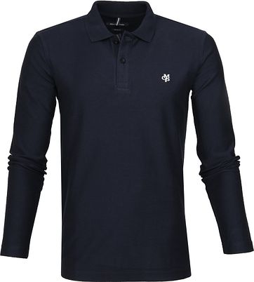 Marc O'Polo LS Poloshirt Navy