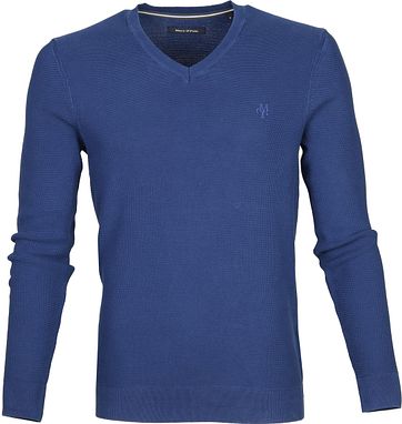Marc O'Polo Pullover Blue Cotton