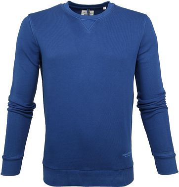 Marc O'Polo Pullover Crew Neck Blau 021410054004 online MARC O'POLO Sweater blau | XS