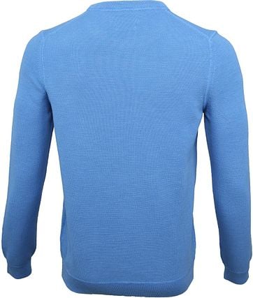 blue polo pullover