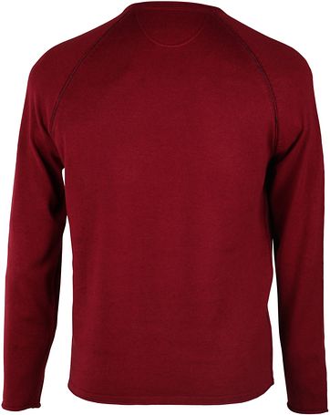 Marc O'Polo Pullover Rundhals Bordeaux