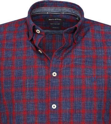 Marc O'Polo Shirt Space Dyed Checks