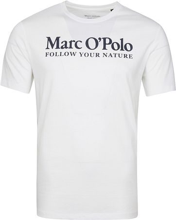 Marc O'Polo T-Shirt Nature White