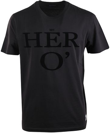 Marc Opolo T Shirt Print Zwart marc opolo kopen in de aanbieding