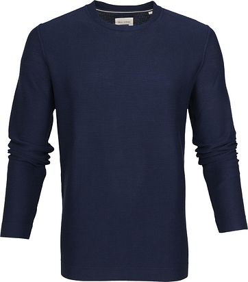 Marc O'Polo Trui Crew Neck Navy