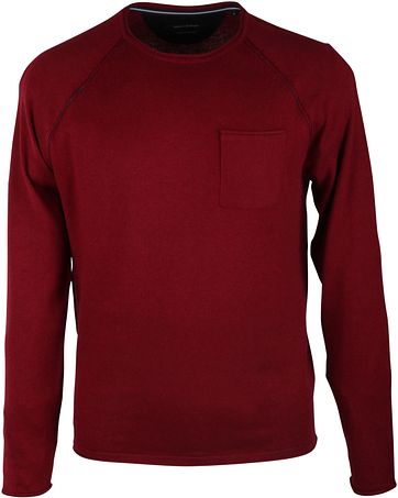 Marc O'Polo Trui O-Hals Bordeaux
