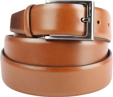 Melik Ledergürtel Chron Cognac