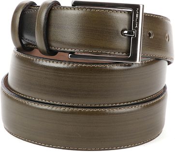 Melik Ledergürtel Drago Grün