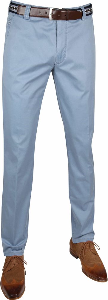 Meyer Chino Bonn Blauw meyer kopen in de aanbieding