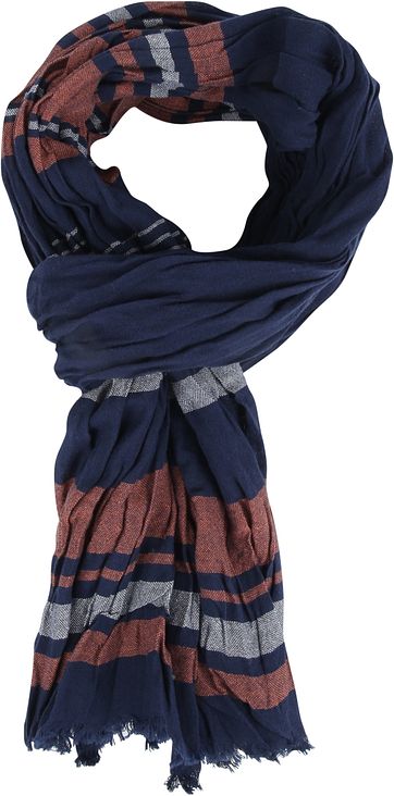 Michaelis Heren Sjaal Navy Streep