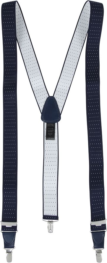 Michaelis Hosenträger Punkte Dunkelblau