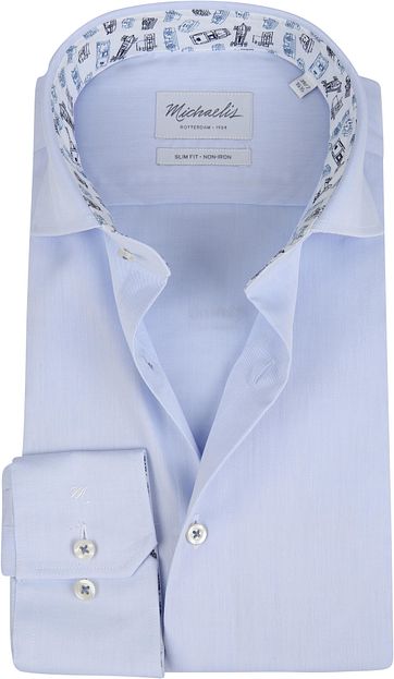 Michaelis Shirt Blue Non Iron