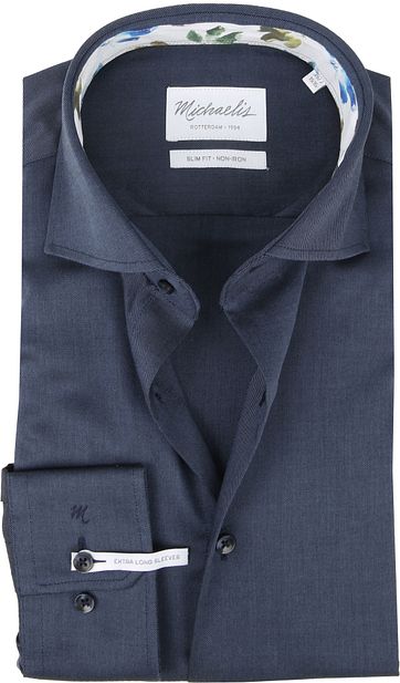 Michaelis Shirt Twill Navy SL7
