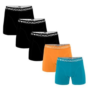 Muchachomalo Boxershorts Solid 5-Pack 1010