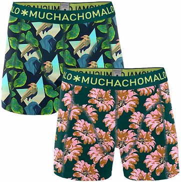 Muchachomalo Shorts 2er-Pack Fish 3D
