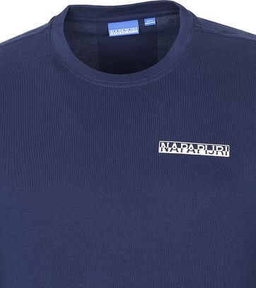 Napapijri Longsleeve T-Shirt Dark Blue Surf