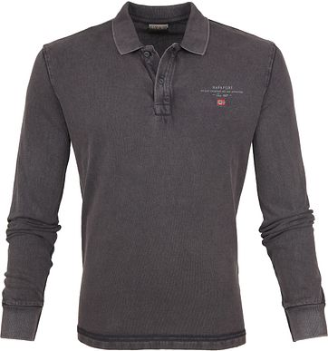Napapijri Polo Elbas 2 Ls Antraciet napapijri kopen in de aanbieding Napapijri Polo Elbas 2 Ls Antraciet napapijri kopen in de aanbieding