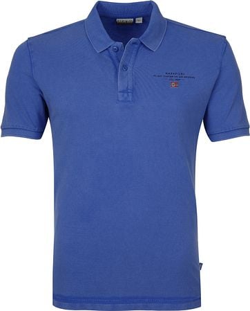 Napapijri Polo Elbas 3 Blauw