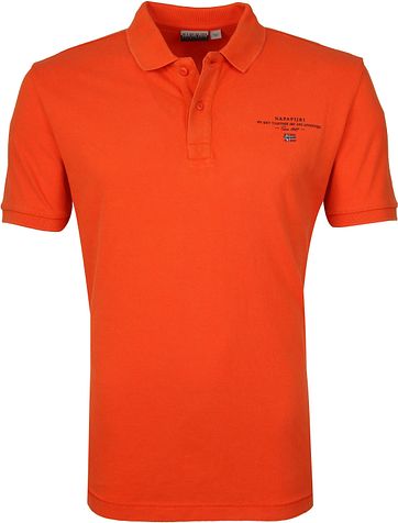 Napapijri Polo Elbas 3 Oranje