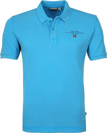 Napapijri Polo Elbas 3 Turquoise