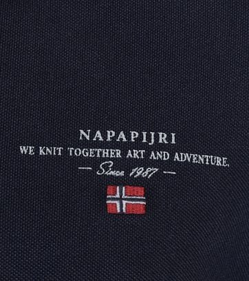 Napapijri Polo Elbas 4 Donkerblauw