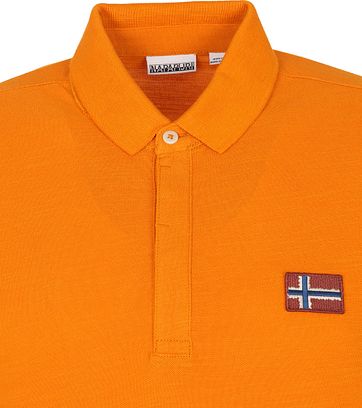 Napapijri Polo Shirt Ebea Orange