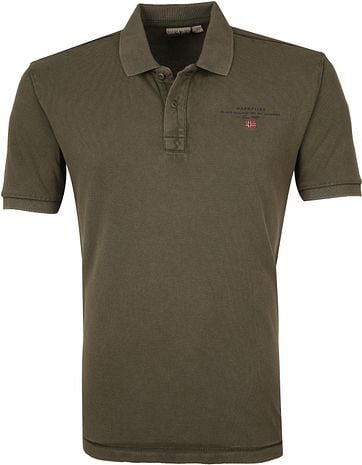 Napapijri Polo Shirt Elbas 3 Dark Green