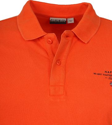 Napapijri Polo Shirt Elbas 3 Orange