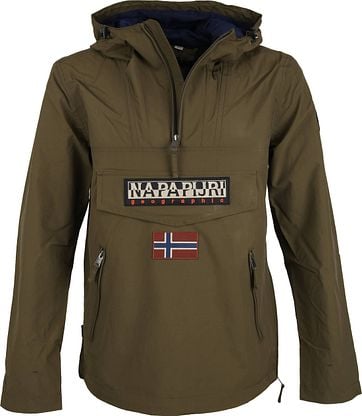 Napapijri Rainforest Pocket Jas Army NP0A4ECOGW11 online Napapijri Rainforest Pocket Jas Army NP0A4ECOGW11 online