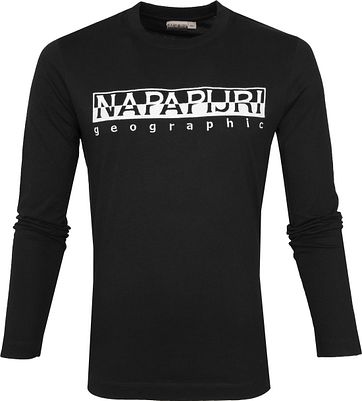 Napapijri Serber T-Shirt Zwart