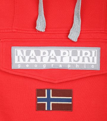 Napapijri Sweater Burgee Rood NP0A4EAVR471 online bestellen Napapijri Sweater Burgee Rood NP0A4EAVR471 online bestellen