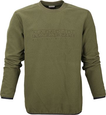 Napapijri Truien & Sweaters | Gratis bezorgd Suitable Napapijri sweater trui capuchon groen