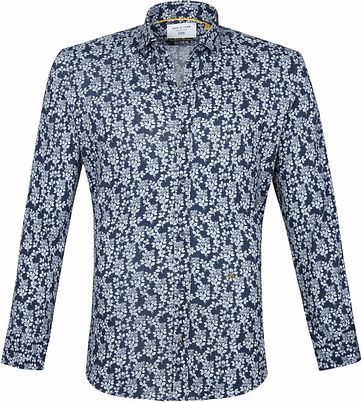 New In Town Casual Overhemd Navy