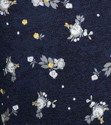 New In Town Jersey Shirt Flower Navy