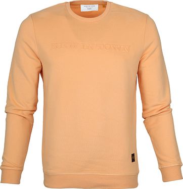 New In Town Sweater Oranje new in town kopen in de aanbieding
