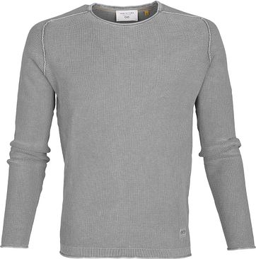 New In Town Sweater Strick Grey