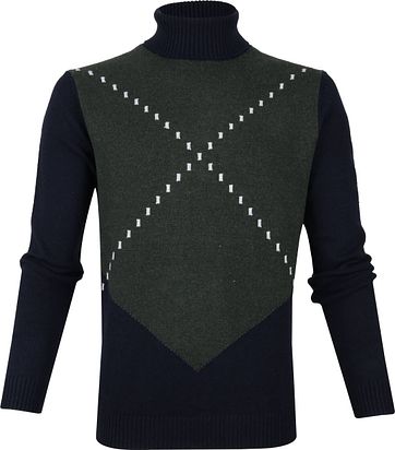 New In Town Turtleneck Night Melange