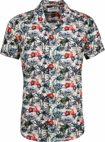 No-Excess Hemd Print SS