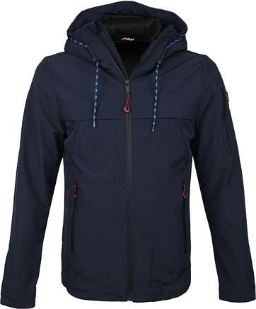 No-Excess Jacke Dunkelblauw