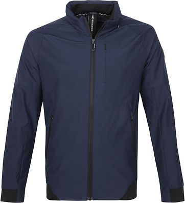 No-Excess Jas Stretch Donkerblauw
