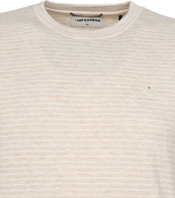 No-Excess Longsleeve T Shirt Beige