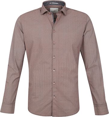 No-Excess Overhemd Dessin Oranje