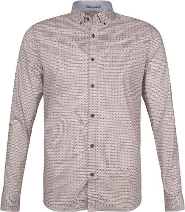 Noexcess No Excess Overhemd Digital Print Brique noexcess kopen in de aanbieding