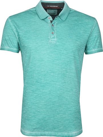 Noexcess No Excess Polo Cold Dyed Turquoise noexcess kopen in de aanbieding