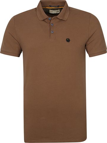 No-Excess Polo Stone Washed Camel Bruin