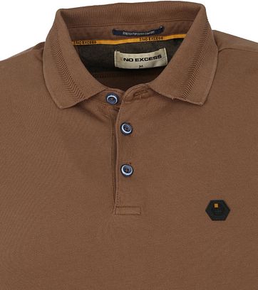 No-Excess Polo Stone Washed Camelbraun