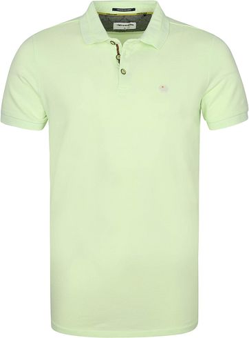 No-Excess Polo Stone Washed Limoengroen 