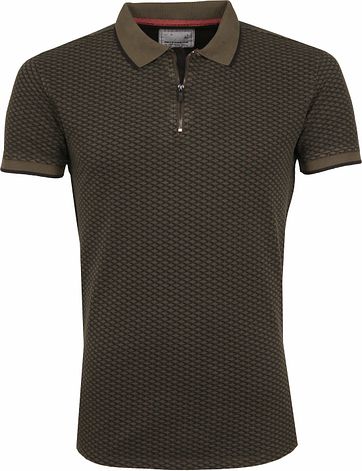 No Excess Poloshirt Printed Army