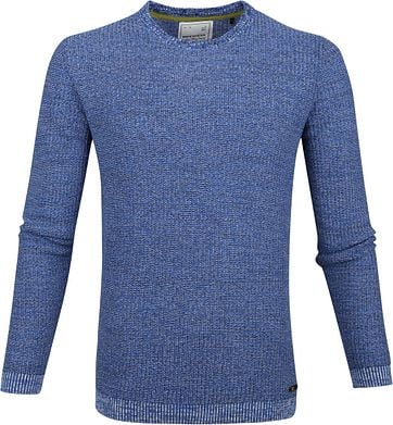 No-Excess Pullover Mischen Blau