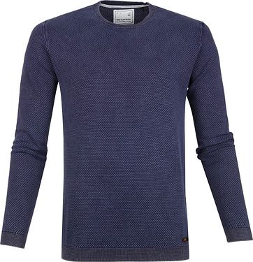 No-Excess Pullover Pique Navy